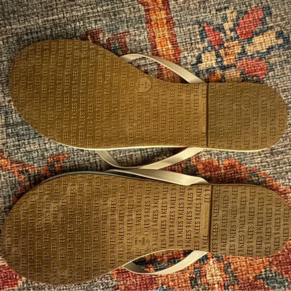TKEES Mint and Tan Women's Sandals - Picture 2 of 2
